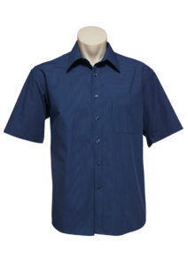 Mens Micro Check Short Sleeve Shirt - 11572_22746.jpg