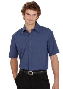 Mens Micro Check Short Sleeve Shirt - 11572_6474.jpg