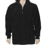 Mens Heavy Weight 1/2 Zip Winter Fleece