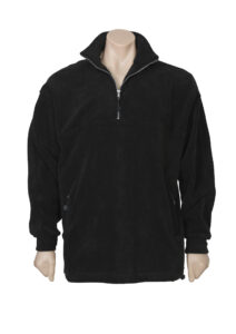 Mens Heavy Weight 1/2 Zip Winter Fleece