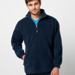 Mens Heavy Weight 1/2 Zip Winter Fleece - 2985_22215.jpg