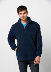 Mens Heavy Weight 1/2 Zip Winter Fleece - 2985_22215.jpg