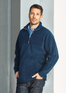 Mens Heavy Weight 1/2 Zip Winter Fleece - 2985_29592.jpg