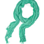 Ladies Monotone Knitted Scarf - 43937_31532.jpg