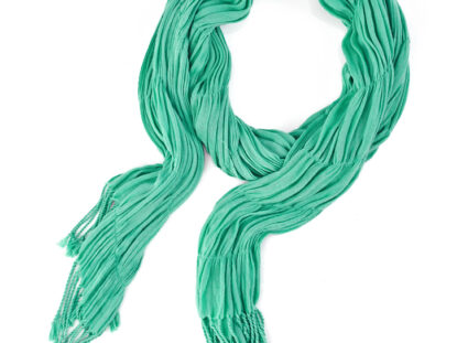 Ladies Monotone Knitted Scarf - 43937_31532.jpg