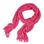 Ladies Monotone Knitted Scarf - 43937_31533.jpg