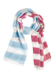 Ladies Two Tone Scarf - 43938_31537.jpg