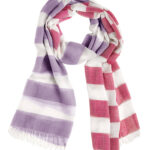 Ladies Two Tone Scarf - 43938_31539.jpg