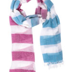 Ladies Two Tone Scarf - 43938_31541.jpg