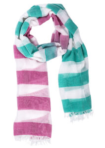 Ladies Two Tone Scarf - 43938_31542.jpg