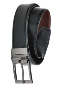 Mens Leather Reversible Belt - 43945_31581.jpg