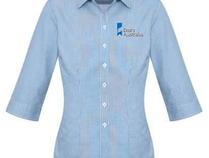 Ladies Ellison 3/4 Sleeve Shirt - 43991_43522.png