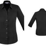 Ladies Monaco 3/4 Sleeve Shirt - 43995_44511.png