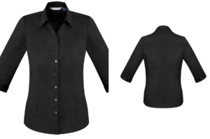 Ladies Monaco 3/4 Sleeve Shirt - 43995_44511.png