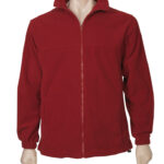 Mens Plain Micro Fleece Jacket