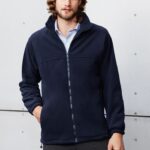 Mens Plain Micro Fleece Jacket - 9661_74609.jpg